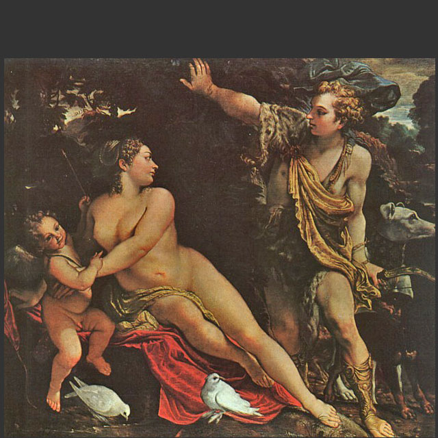 Venus, Adonis, and Cupid