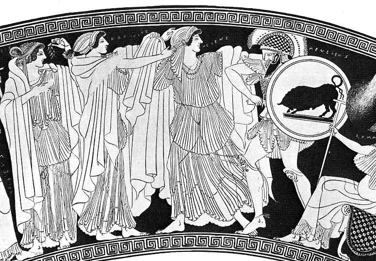 Menelaus reunion with Helen