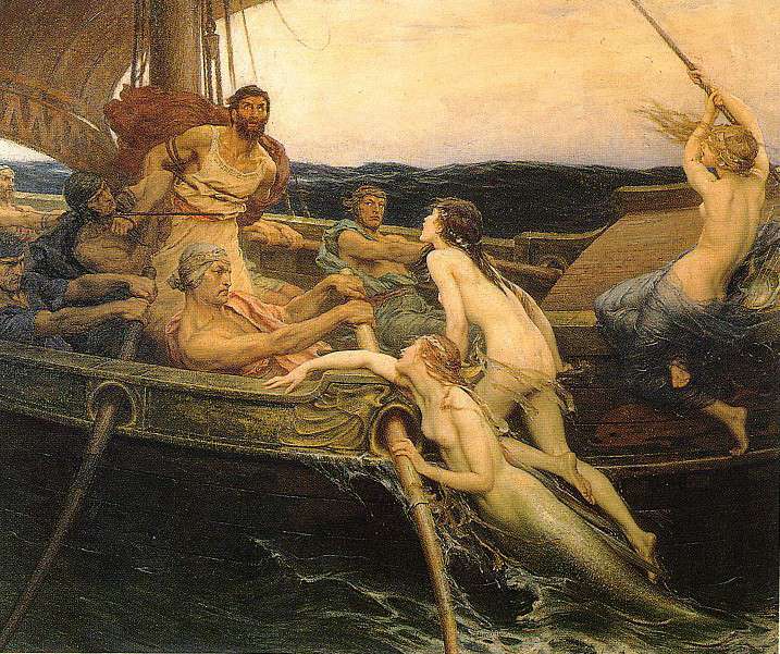 Ulysses and the Sirens - Draper (1909)