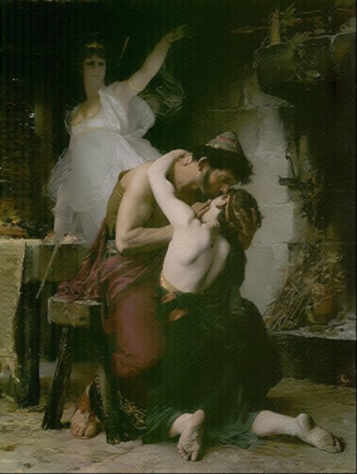 Odysseus & Telemachus reunion, Doucet